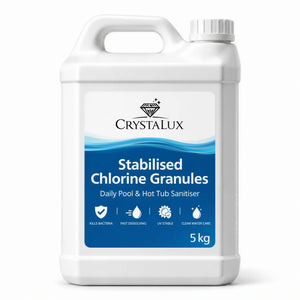 CrystaLux Stabilised Chlorine Granules 5kg CrystaLux