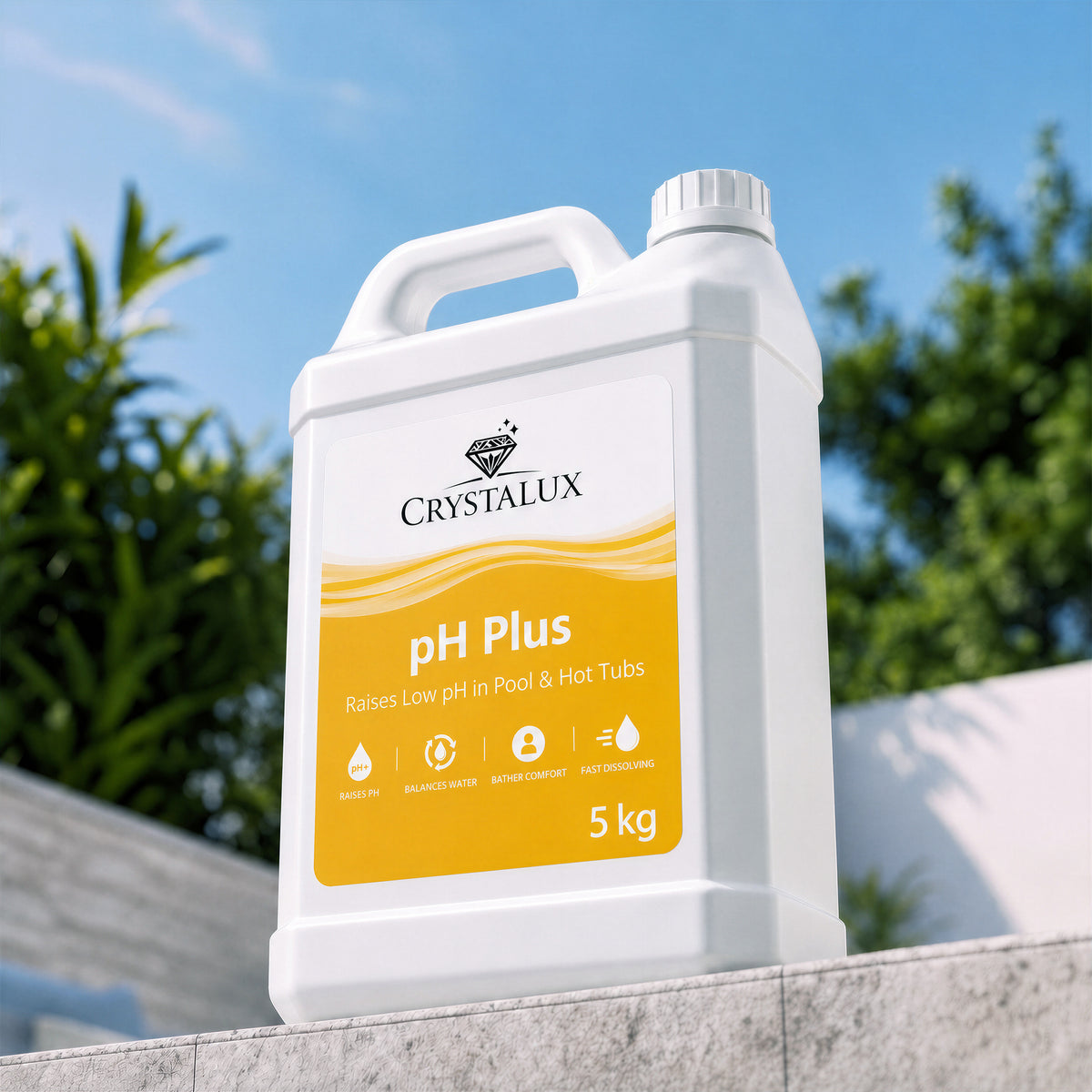 CrystaLux pH Plus Pool & Spa pH Increaser